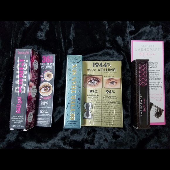 Sephora Other - SEPHORA MASCARA TRIO TooFaced,Benefit,Big Volume!